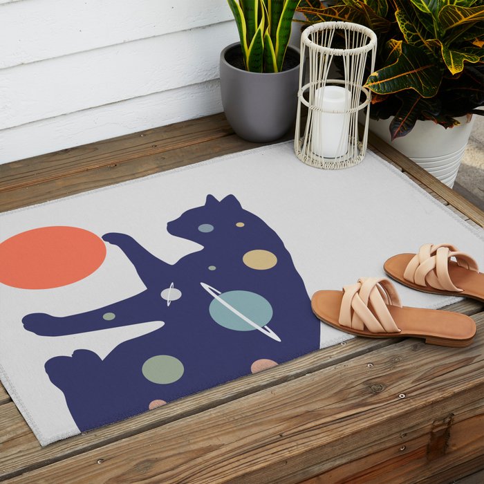 Cat Landscape 51 Outdoor Rug Gallery Image 2