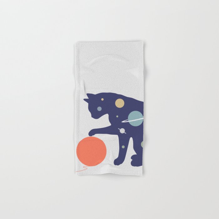 Cat Landscape 51 Bath Towel Gallery Image 1