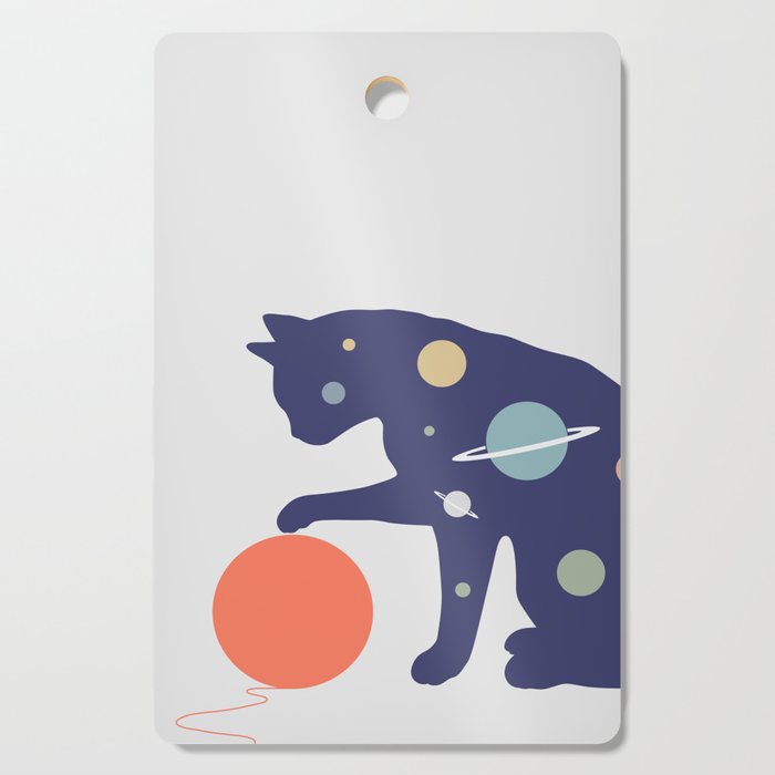 Cat Landscape 51 Cutting Board Gallery Image 1