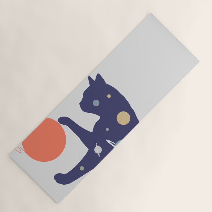 Cat Landscape 51 Yoga Mat Gallery Image 1