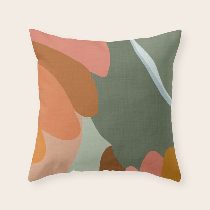 Floria V3 Throw Pillow Gallery Image 6
