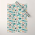 Lake Life - Summer Ivory Wrapping Paper Gallery Image 1