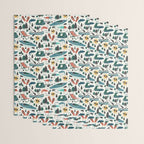 Lake Life - Summer Ivory Wrapping Paper Gallery Image 3