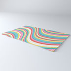  Wavy Stripes II - 60s Candy Rainbow Rug Gallery Image 3