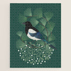 Magpie & Mistletoe Jigsaw Puzzle Gallery Image 1