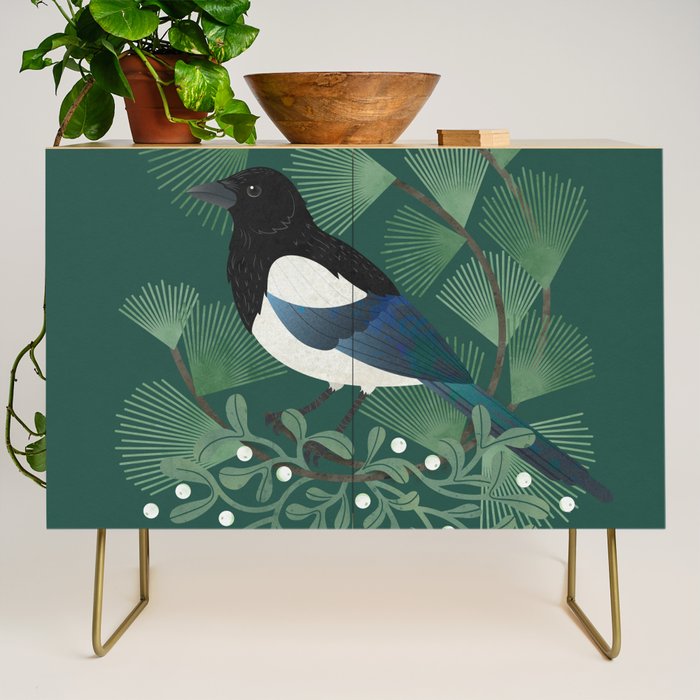 Magpie & Mistletoe Credenza Gallery Image 1