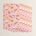 Vintage sweet pastry dessert food pattern Wrapping Paper Gallery Image 3