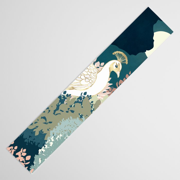 Peacock Garden II Table Runner Gallery Image 3
