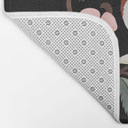 Fox in Cherry Blossoms Bath Mat Gallery Image 2