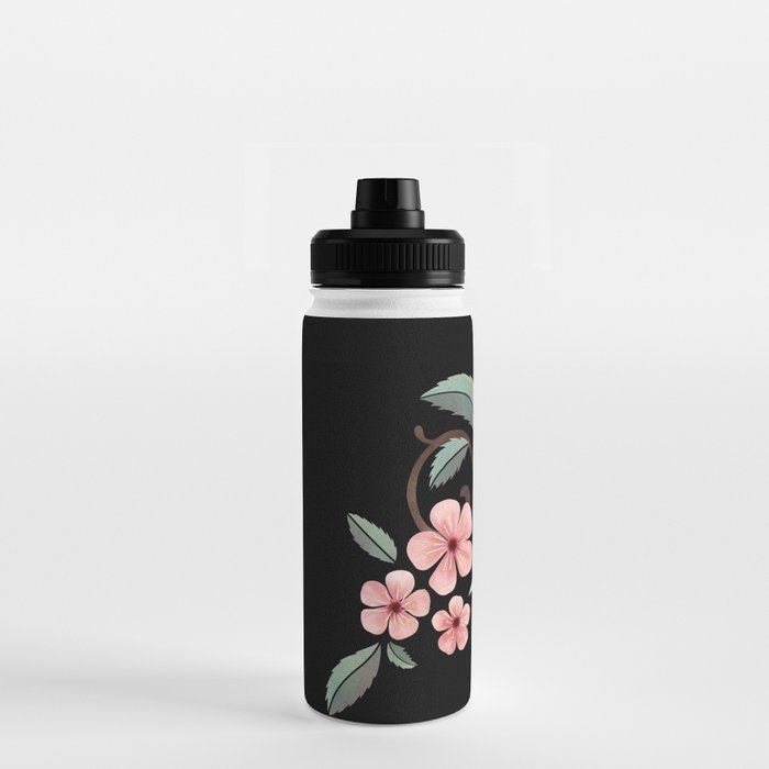 Fox in Cherry Blossoms Water Bottle Gallery Image 3