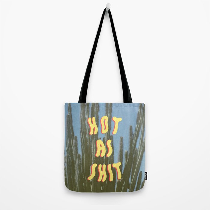 HOT AS SHIT Tote Bag Gallery Image 2