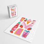 Strawberry Snacks Jigsaw Puzzle Gallery Image 2