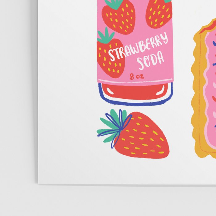 Strawberry Snacks Poster Gallery Image 3