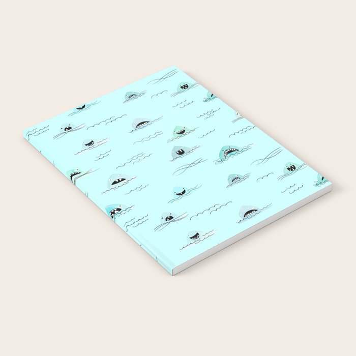 Sharkhead - Shark Pattern Notebook Gallery Image 1