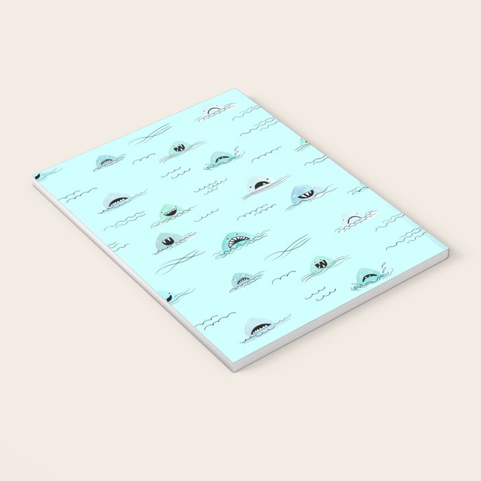 Sharkhead - Shark Pattern Notebook Gallery Image 3
