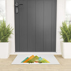 House at the foot of the mountains Welcome Mat Gallery Image 3