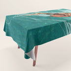 Wherever the current takes me (the jellyfish) Tablecloth Gallery Image 1