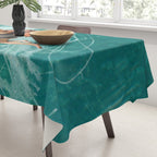 Wherever the current takes me (the jellyfish) Tablecloth Gallery Image 3