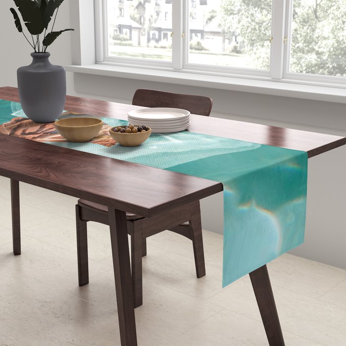 Wherever the current takes me (the jellyfish) Table Runner Gallery Image 2