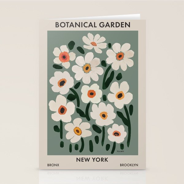 Botanical Garden Stationery Card Gallery Image 1