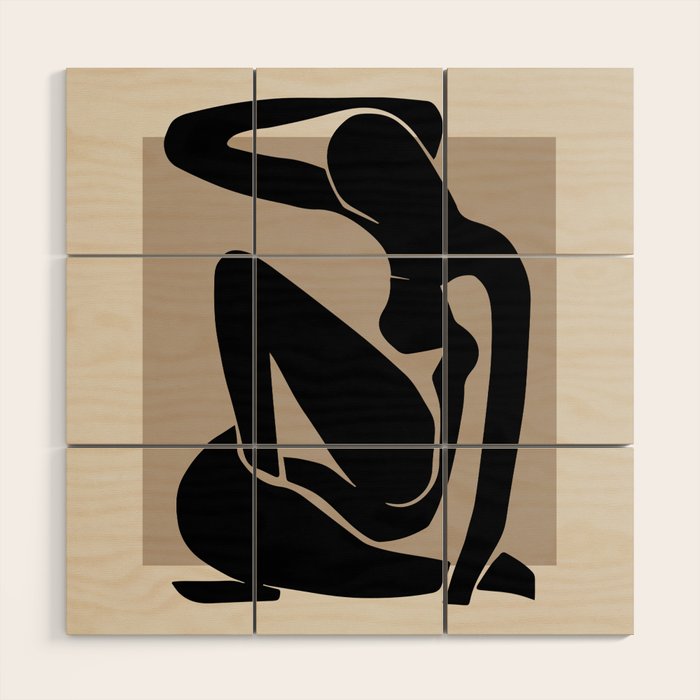 Female Matisse Print, Henri Matisse, Matisse Poster, Matisse Art,Matisse Cut Out, Fine Art Print Wood Wall Art Gallery Image 1