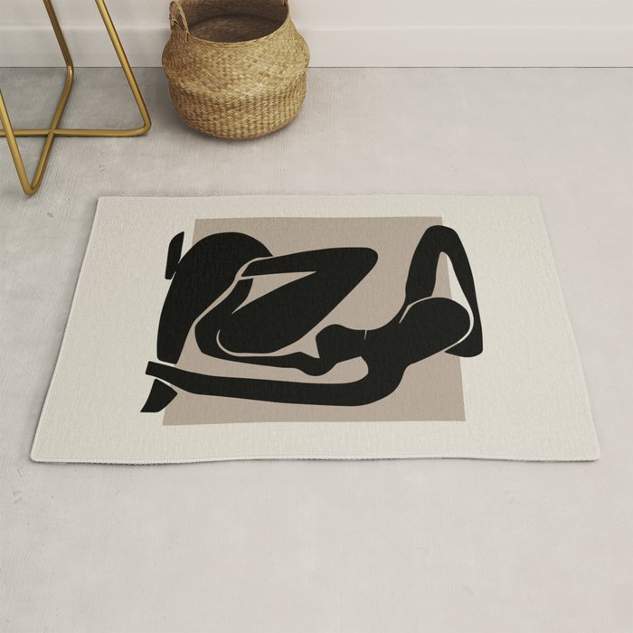 Female Matisse Print, Henri Matisse, Matisse Poster, Matisse Art,Matisse Cut Out, Fine Art Print Rug Gallery Image 1