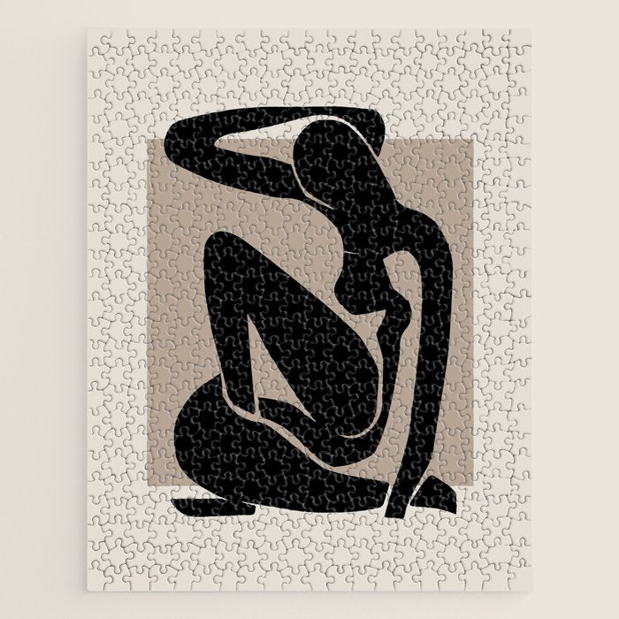 Female Matisse Print, Henri Matisse, Matisse Poster, Matisse Art,Matisse Cut Out, Fine Art Print Jigsaw Puzzle Gallery Image 1