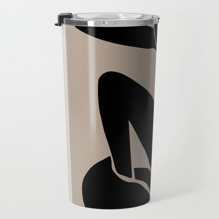 Female Matisse Print, Henri Matisse, Matisse Poster, Matisse Art,Matisse Cut Out, Fine Art Print Travel Mug Gallery Image 3