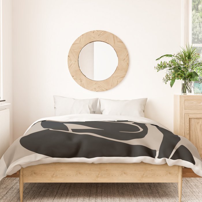 Female Matisse Print, Henri Matisse, Matisse Poster, Matisse Art,Matisse Cut Out, Fine Art Print Duvet Cover Gallery Image 3