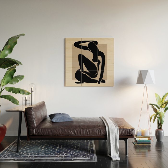 Female Matisse Print, Henri Matisse, Matisse Poster, Matisse Art,Matisse Cut Out, Fine Art Print Wood Wall Art Gallery Image 2