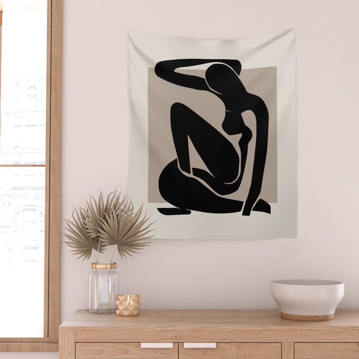 Female Matisse Print, Henri Matisse, Matisse Poster, Matisse Art,Matisse Cut Out, Fine Art Print Wall Tapestry Gallery Image 2