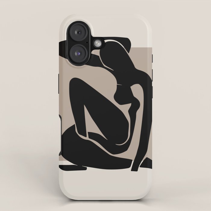 Female Matisse Print, Henri Matisse, Matisse Poster, Matisse Art,Matisse Cut Out, Fine Art Print iPhone Case Gallery Image 1