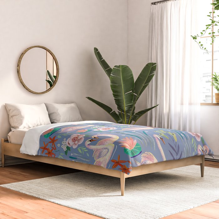 Swan Pattern Comforter Gallery Image 2