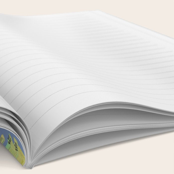 Swan Pattern Notebook Gallery Image 2