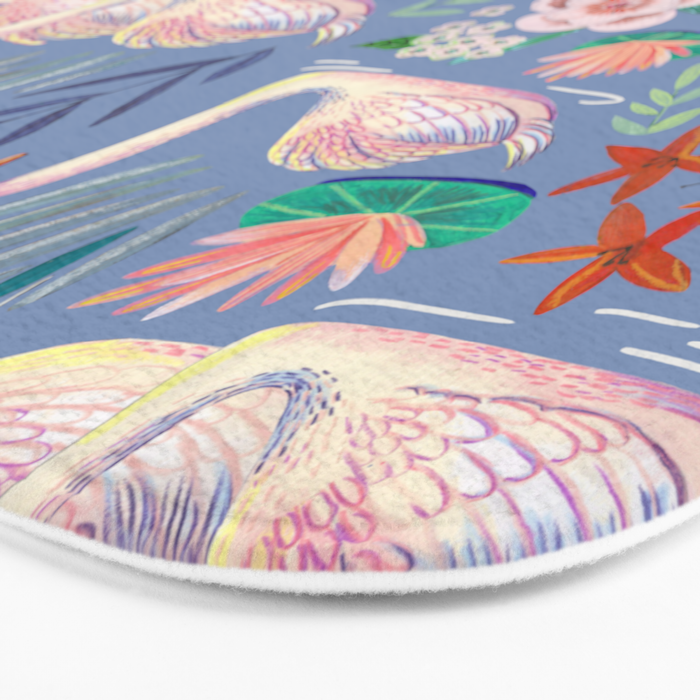 Swan Pattern Bath Mat Gallery Image 3