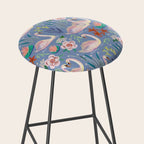Swan Pattern Stool Gallery Image 2