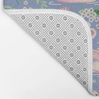 Swan Pattern Bath Mat Gallery Image 2