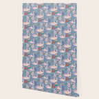 Swan Pattern Wallpaper Gallery Image 2