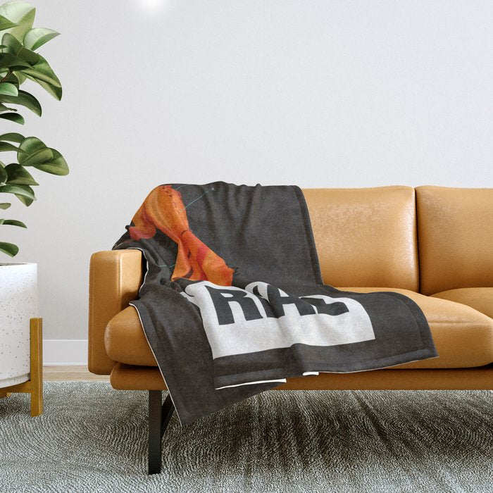 Self Rival Throw Blanket Gallery Image 1