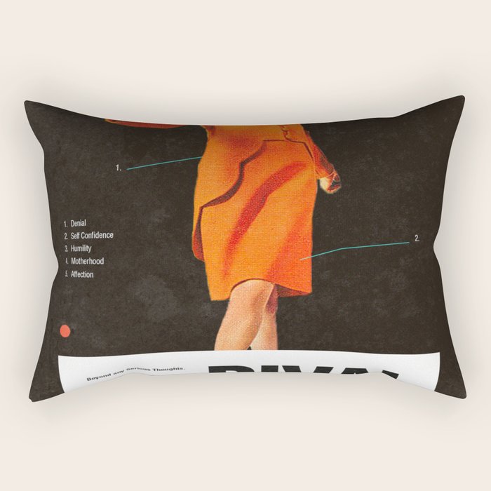 Self Rival Rectangular Pillow Gallery Image 1