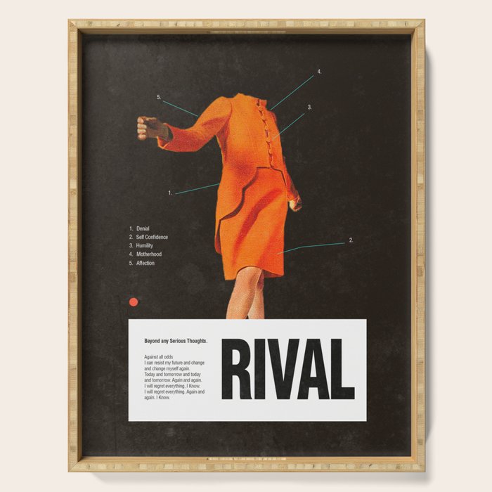 Self Rival Serving Tray Gallery Image 1