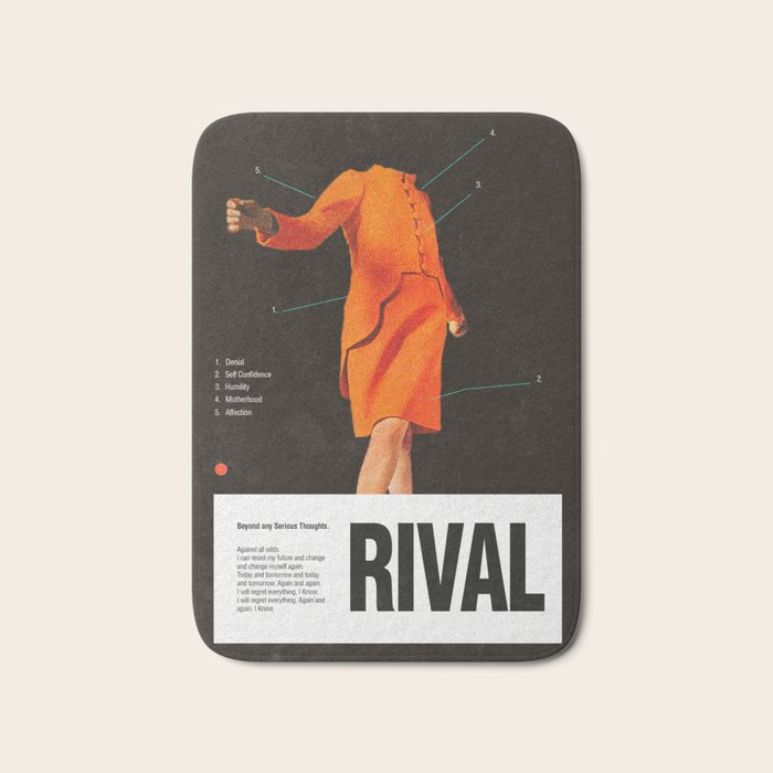 Self Rival Bath Mat Gallery Image 1