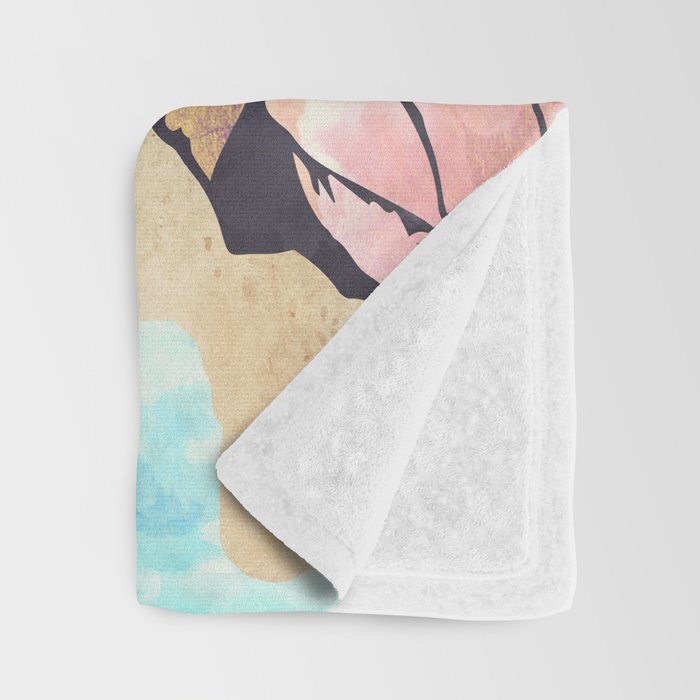 Solitary Beach Throw Blanket Gallery Image 3