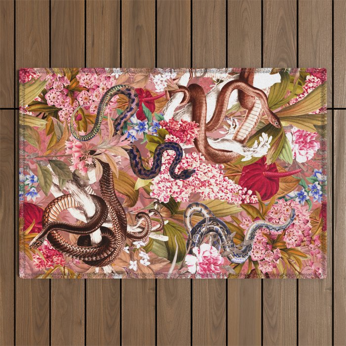 Dangers in the Forest VII Outdoor Rug Gallery Image 1