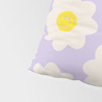 Happy Flower Retro Pattern Pillow Sham Gallery Image 4