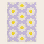 Happy Flower Retro Pattern Poster Gallery Image 4