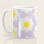 Happy Flower Retro Pattern Coffee Mug Gallery Image 3