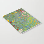Gustav Klimt Farm Garden With Sunflowers  Notebook Gallery Image 2