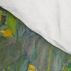 Gustav Klimt Farm Garden With Sunflowers  Comforter Gallery Image 4