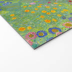 Gustav Klimt Farm Garden With Sunflowers  Welcome Mat Gallery Image 2